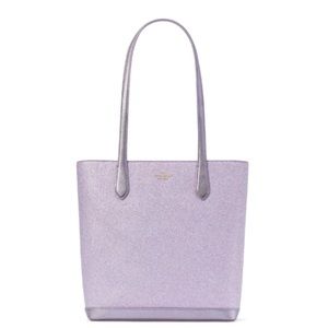 Kate Spade Tinsel Tote & Pouch in Lilac